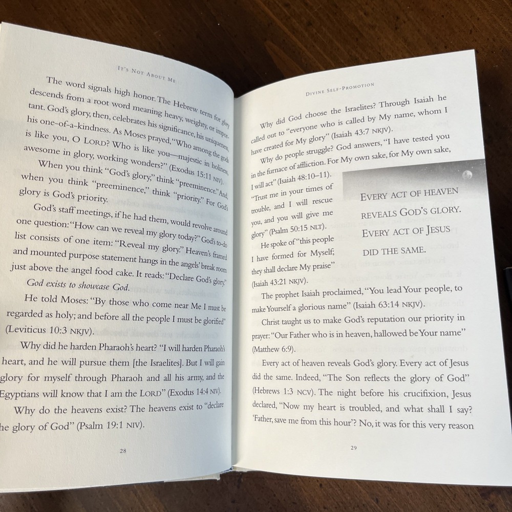 Max Lucado Books - It's Not About Me, Facing Your Giants - Set‎ of 2 - Picture 4 of 11